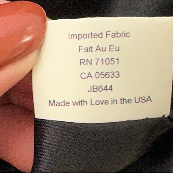 Vintage Artsy Abstract Stitched Button Front Quilted Blazer Jacket Women Size S - Picture 13 of 13